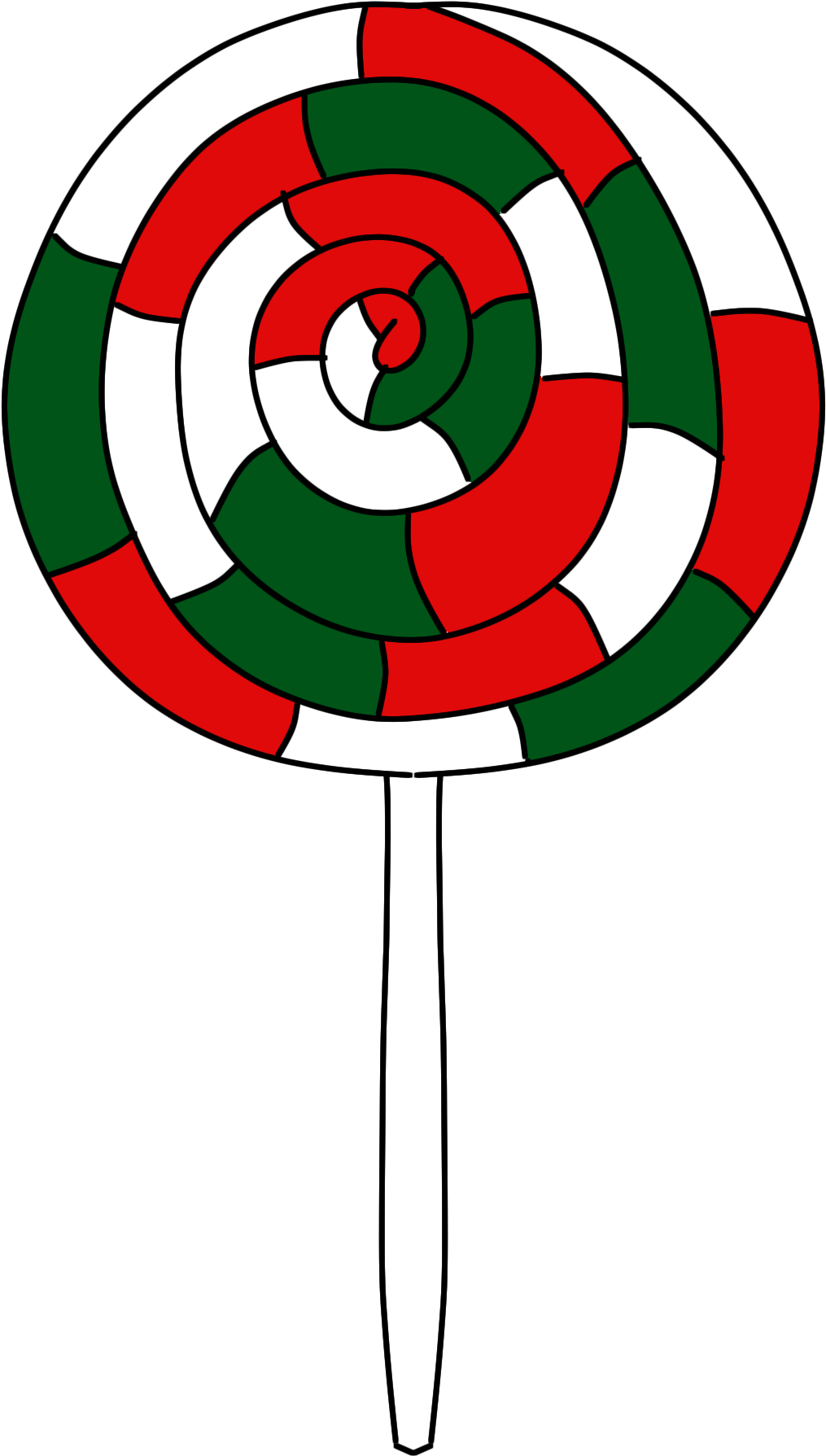Lollipop Free Download Clipart - Clip Art Candy Cane Lollipops, HD Png Download PNG image with a transparent background, free high-resolution download