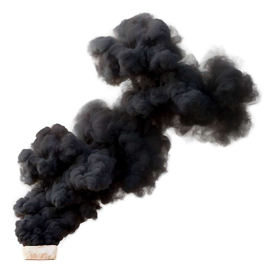 Swirling Black Smoke PNG 19 PNG with transparent background
