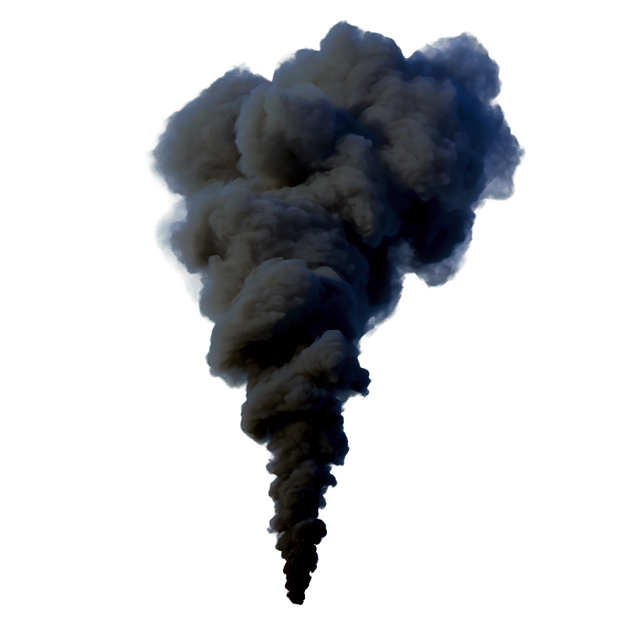Swirling Black Smoke PNG pys71 PNG with transparent background