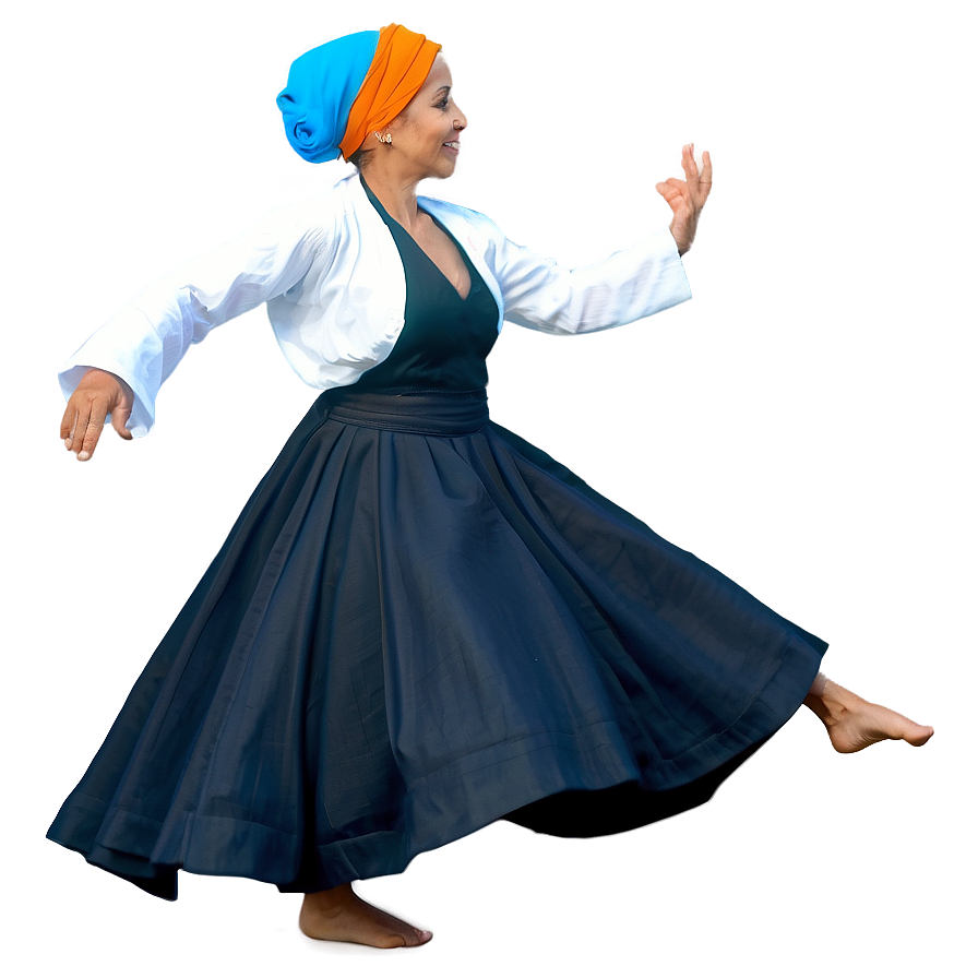 Swirling Dervish Dance PNG mno PNG with transparent background
