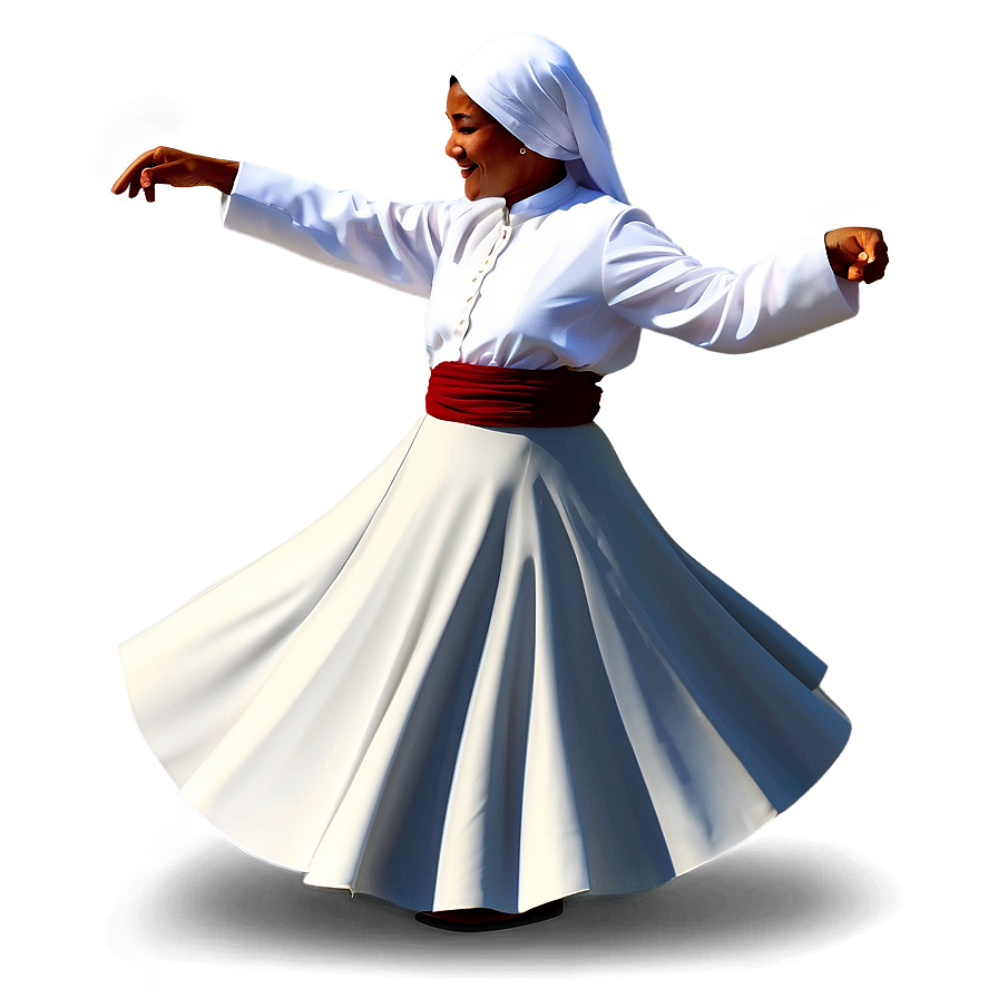 Swirling Dervish Dance PNG mpl PNG with transparent background