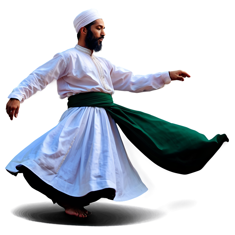 Swirling Dervish Dance PNG qfa PNG with transparent background