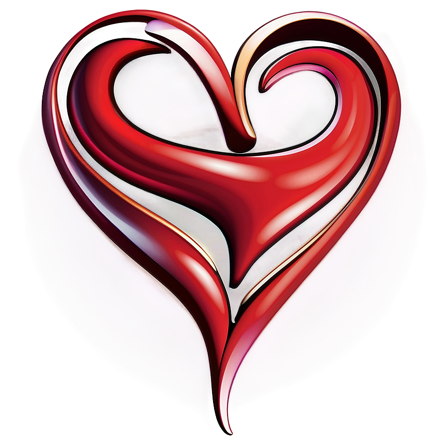 Swirling Heart Clipart Pattern Png Bqw70