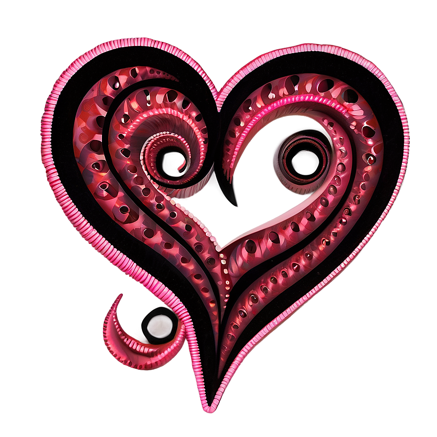 Swirling Heart Clipart Pattern Png Pjf38