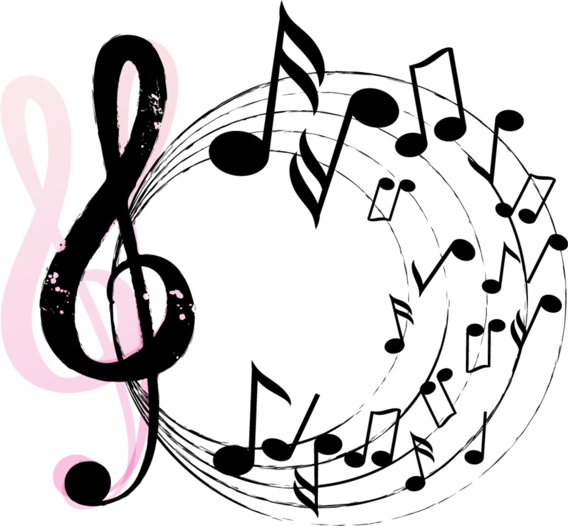 Drawn Music Notes Transparent Background - Music Instruments Background Png, Png Download PNG image with a transparent background, free high-resolution download