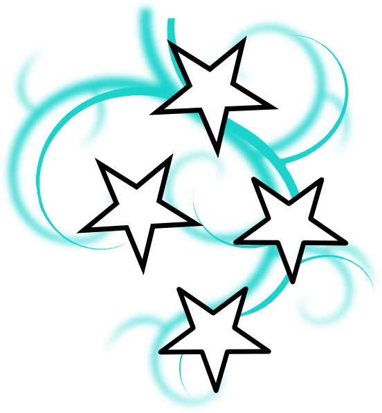 Swirling Star Tattoo Design