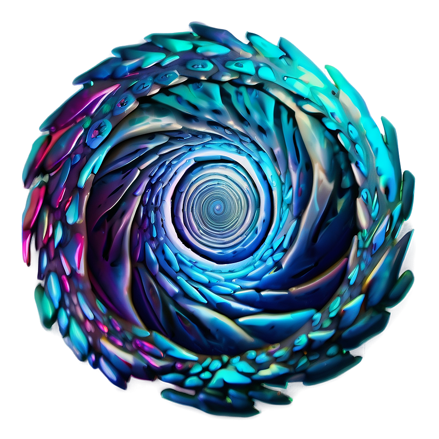 Swirling Vortex Portal PNG kch PNG with transparent background