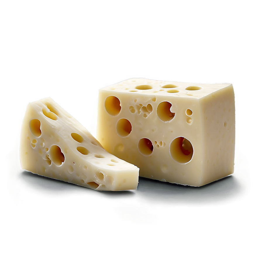 Swiss Cheese Chunks Png 21