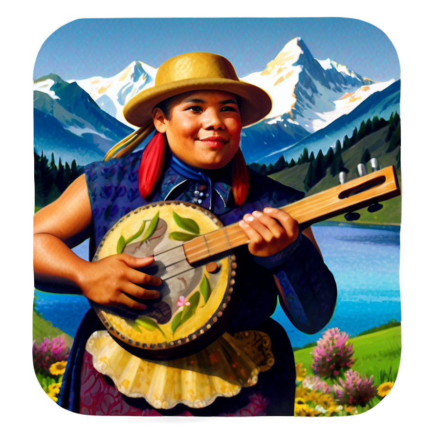 Swiss Folk Music Instruments PNG 06232024 PNG with transparent background