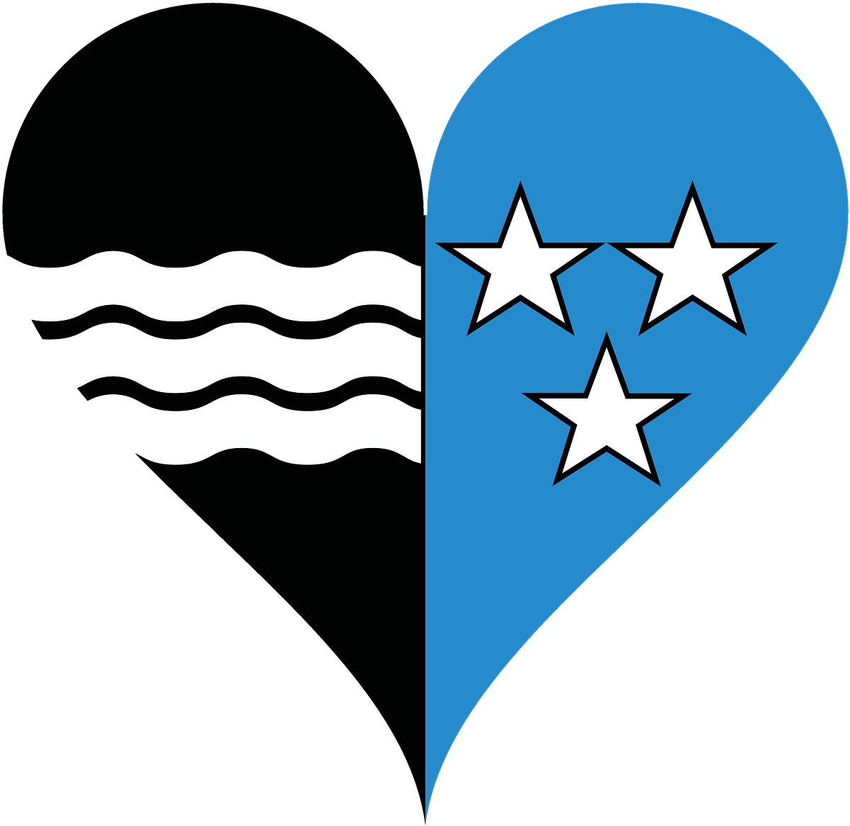 Heart Love Switzerland - Aargau Flag, HD Png Download PNG with transparent background