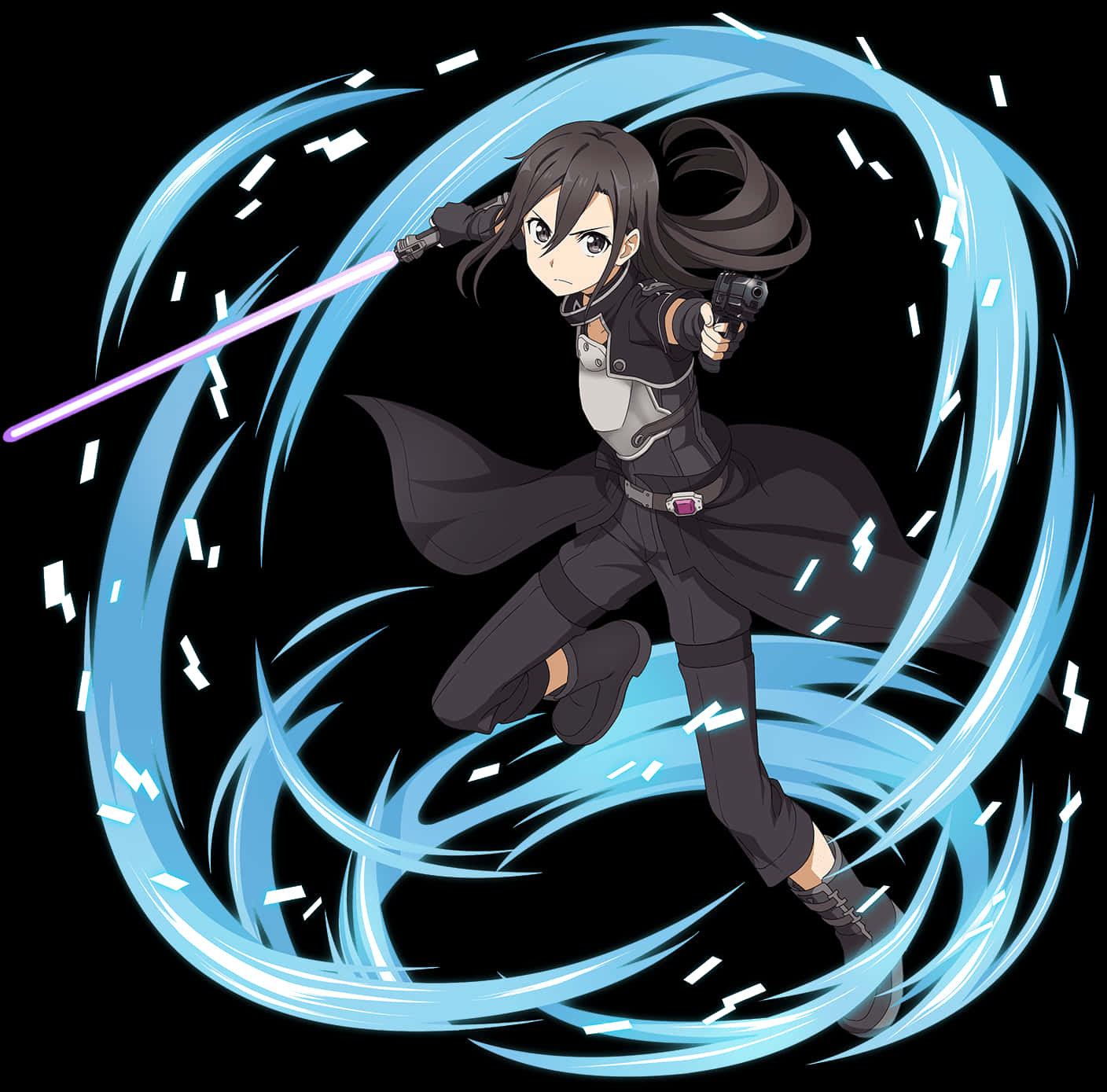 Sword Art Online Memory Defrag Ggo Kirito, HD Png Download PNG with transparent background