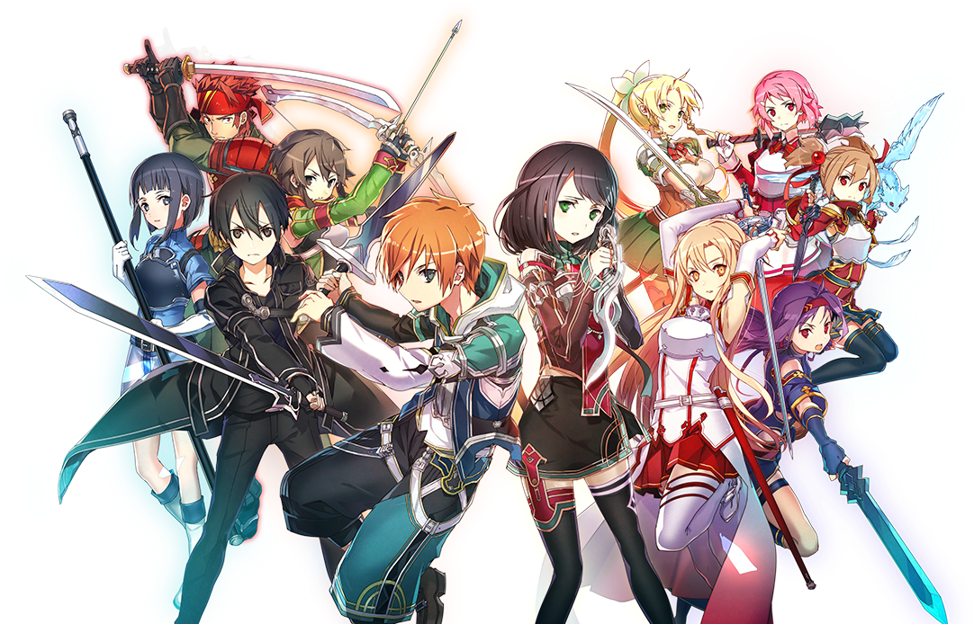 Sword Art Online - Sao Integral Factor Characters, HD Png Download PNG with transparent background