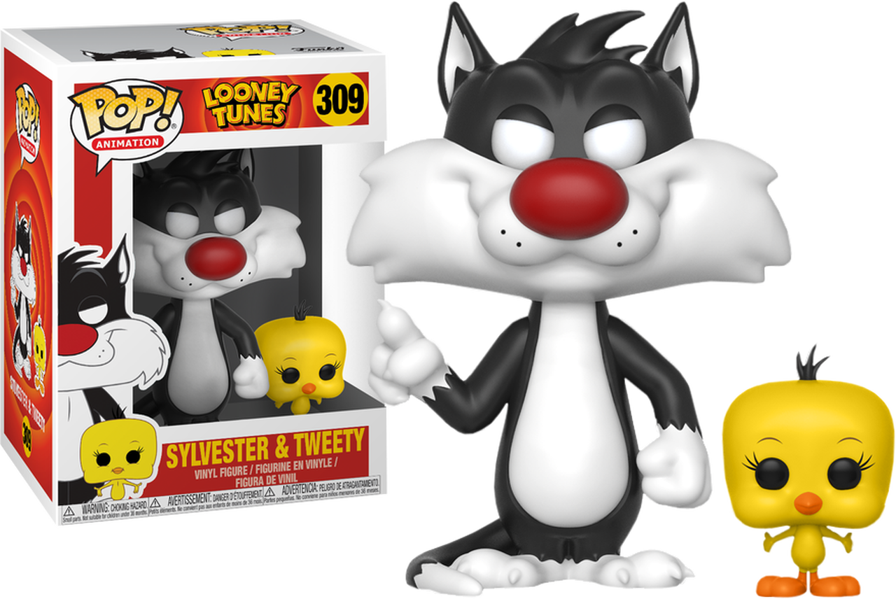 Sylvester And Tweety Pop Vinyl Figure - Looney Tunes Pop Figures, HD Png Download PNG with transparent background