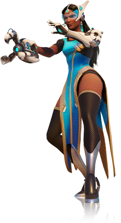 Symmetra Overwatch Character Pose