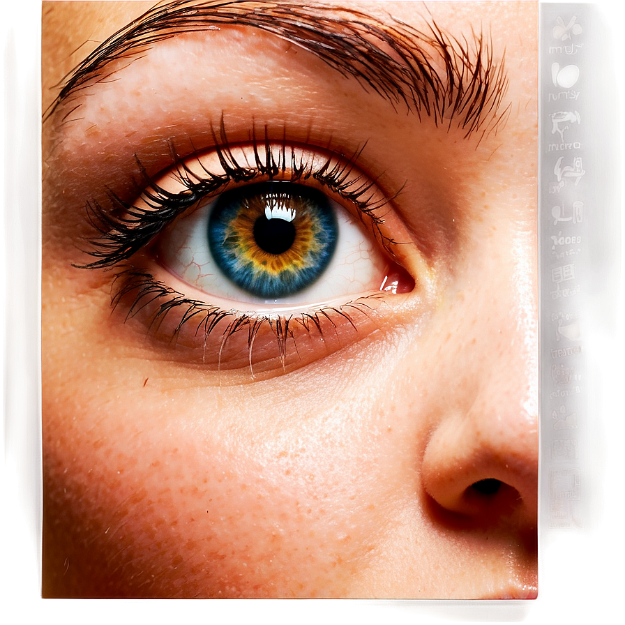 Synthetic Eyelash Extensions Png 12