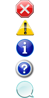 System Alert Icons Set