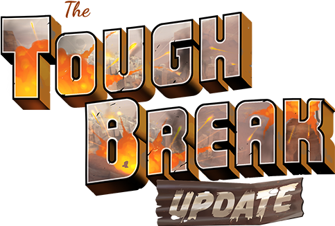 T F2 Tough Break Update Logo PNG with transparent background