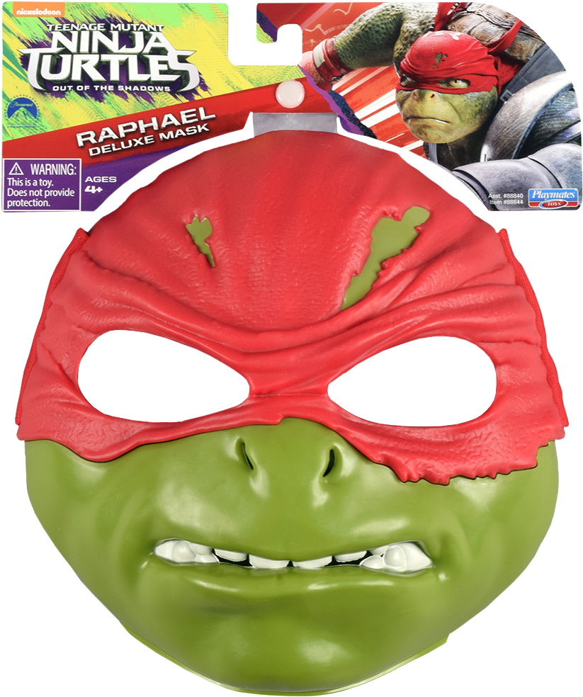 T M N T Raphael Deluxe Mask Toy