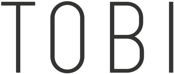 T O B I Logo Online Fashion Retailer PNG with transparent background