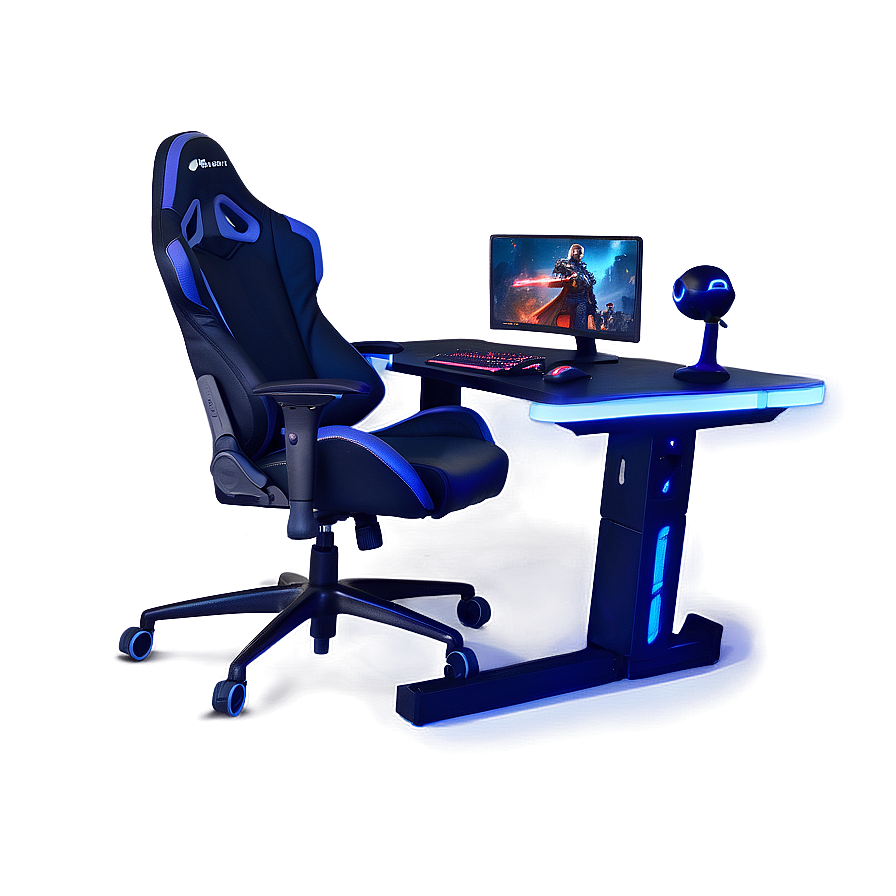 T-shaped Gaming Desk Png Hxk3