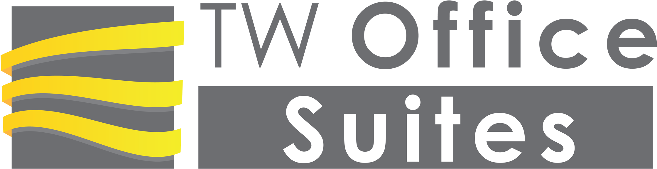 T W Office Suites Logo PNG with transparent background