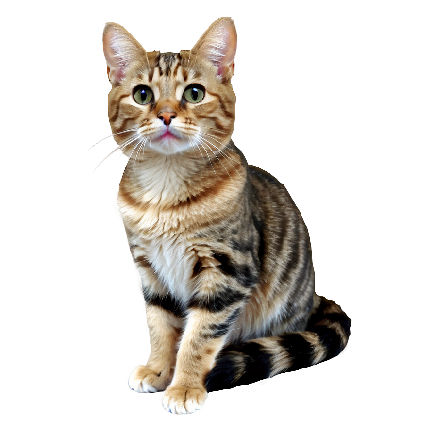 Tabby Cat PNG 05232024 PNG image with a transparent background, free high-resolution download