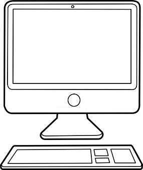 Tablet Outline Graphic PNG with transparent background