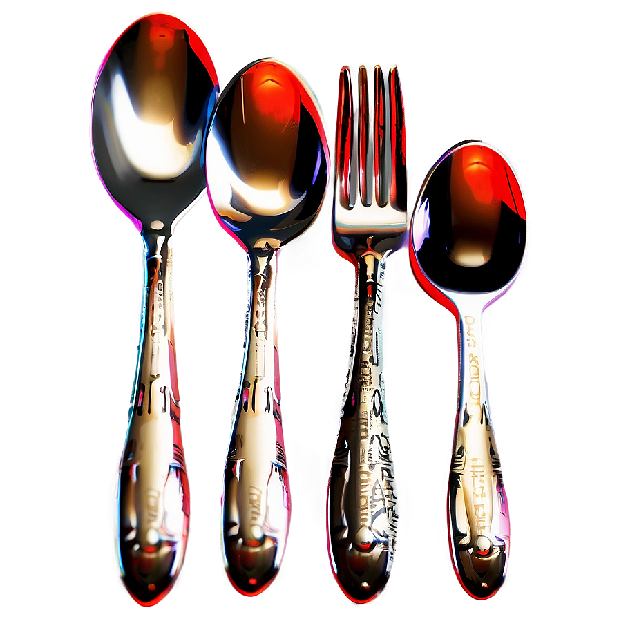 Tableware Spoon And Fork Png Kkb