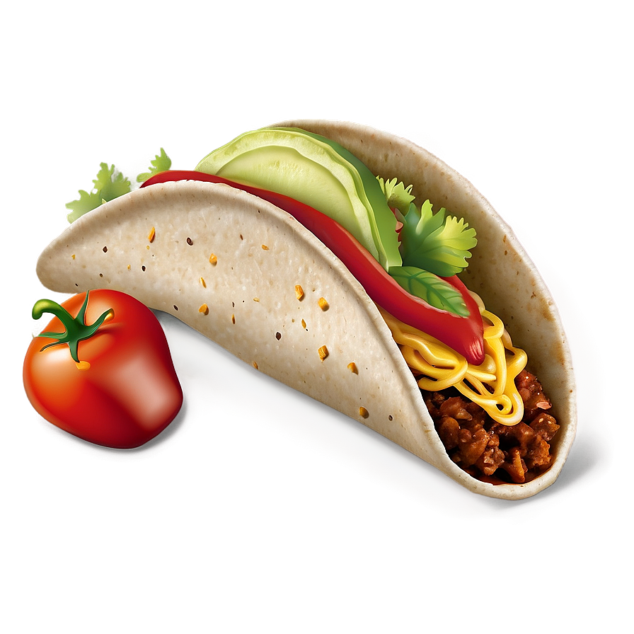 Taco Ingredients Clipart Png 73