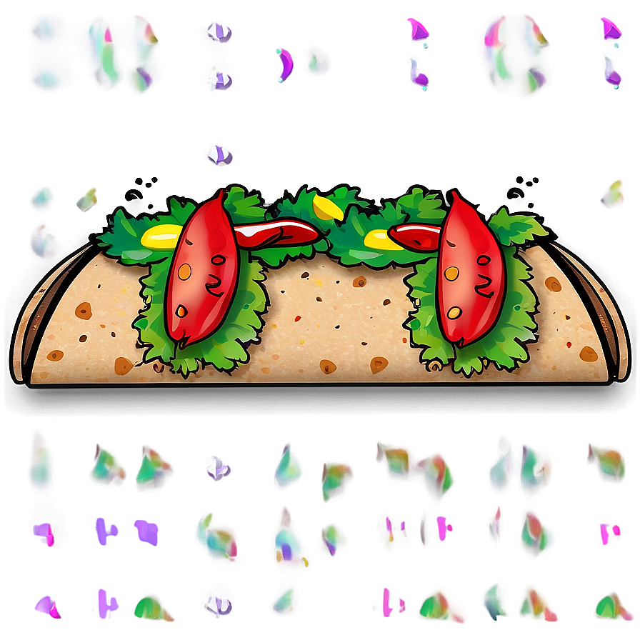 Taco Party Clipart Png Sgq