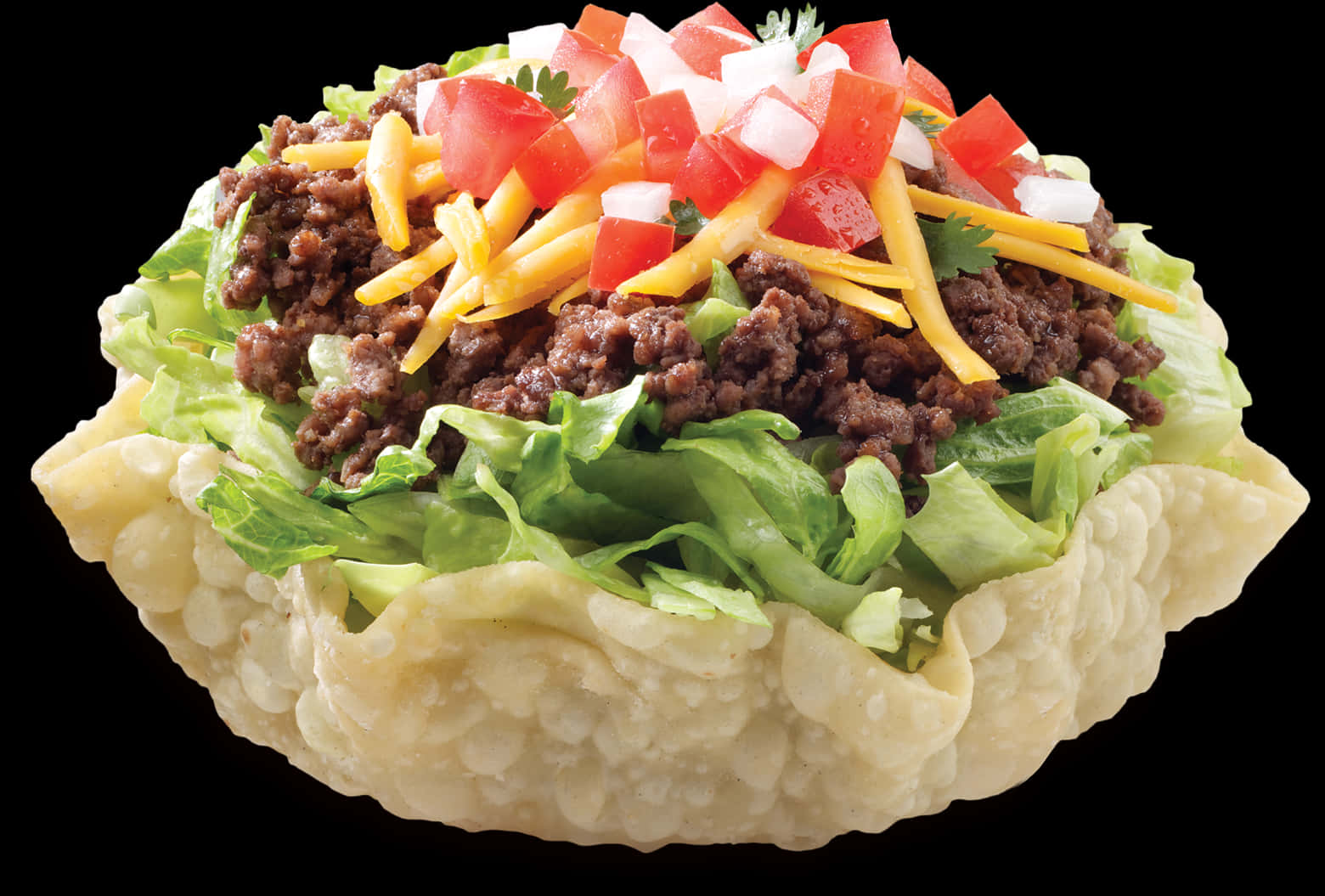 Taco Salad Bowl Delicious Filling