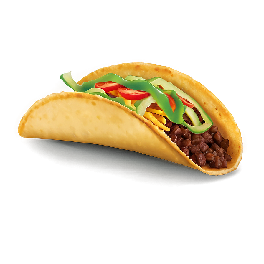 Taco Shell Clipart Png 06262024