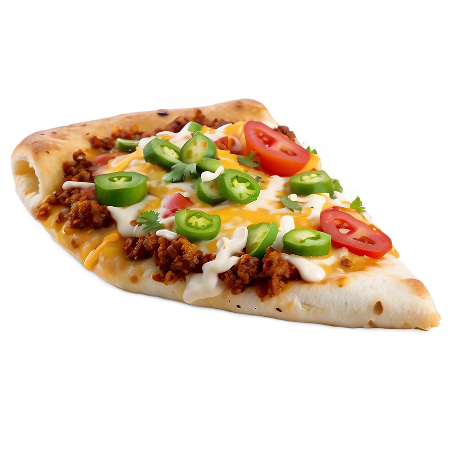 Taco Style Pizza Png Luu14