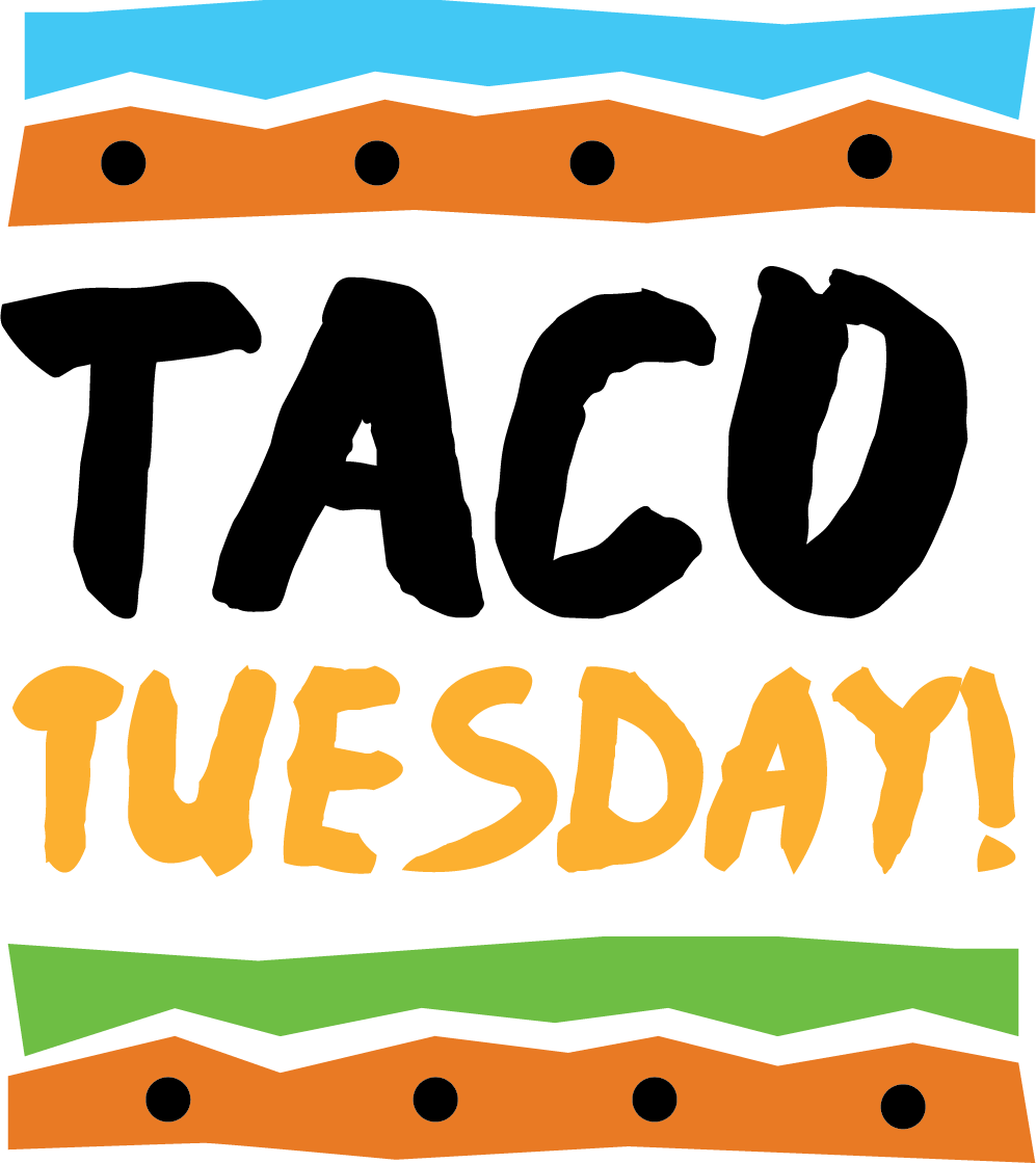 Taco Tuesday Graphic Transparent, HD Png Download PNG with transparent background