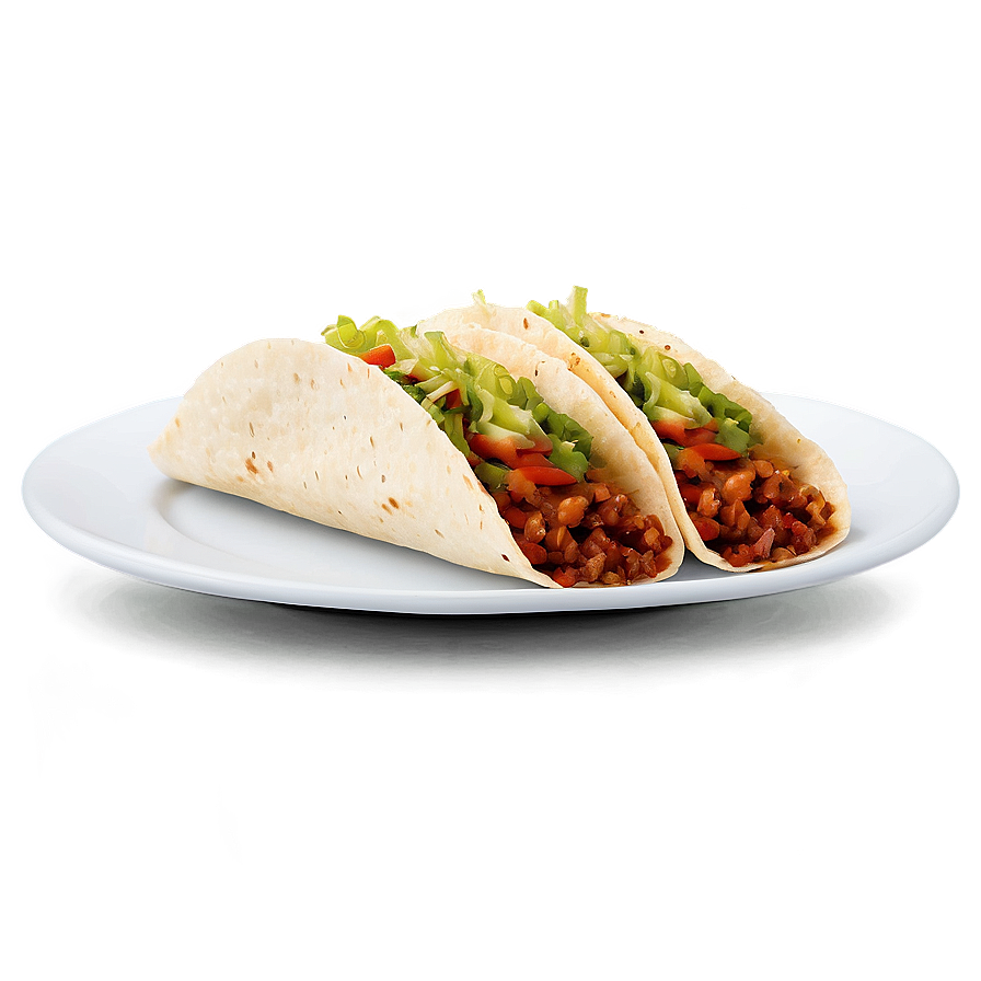 Tacos With Beans Png 05232024