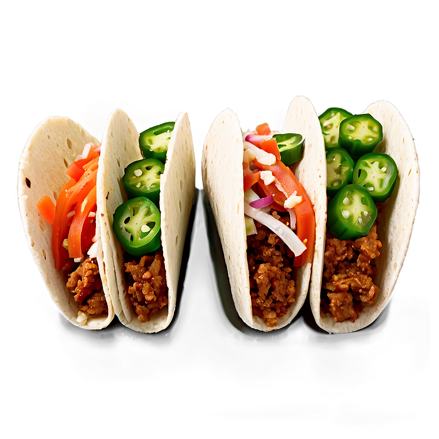 Tacos With Jalapenos Png 05232024