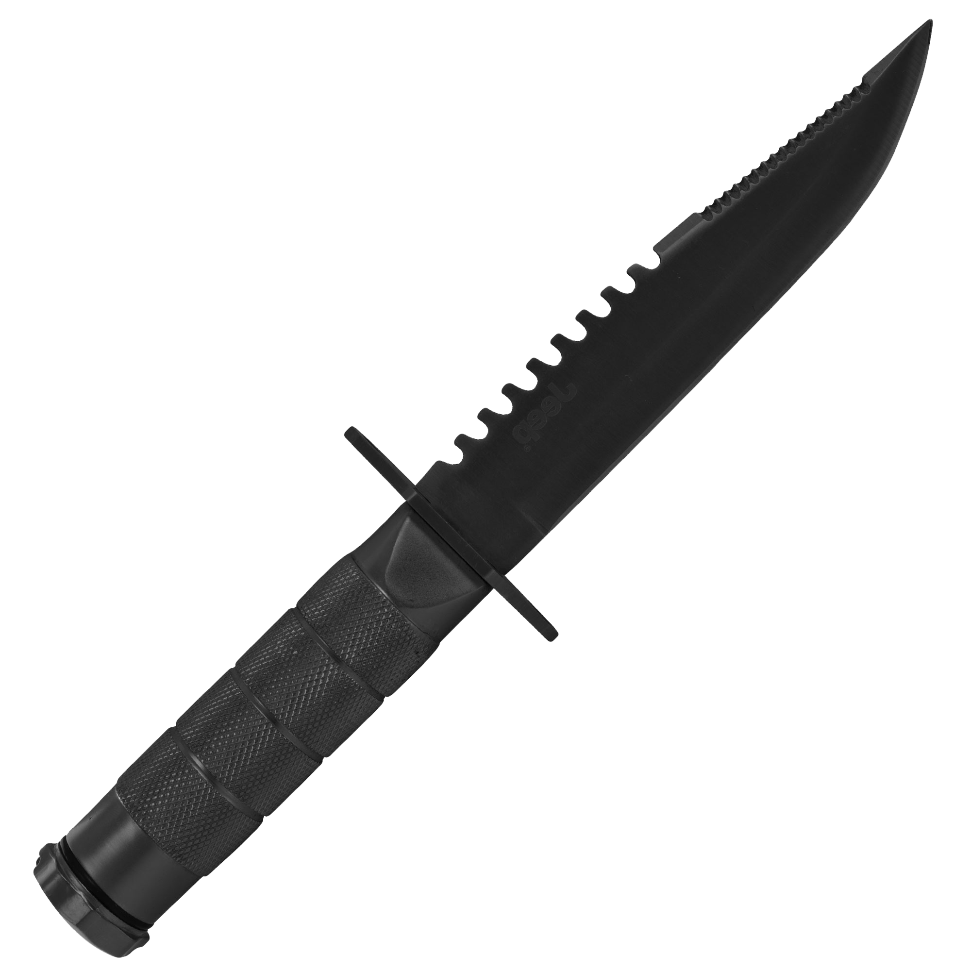 Tactical Combat Knife PNG with transparent background