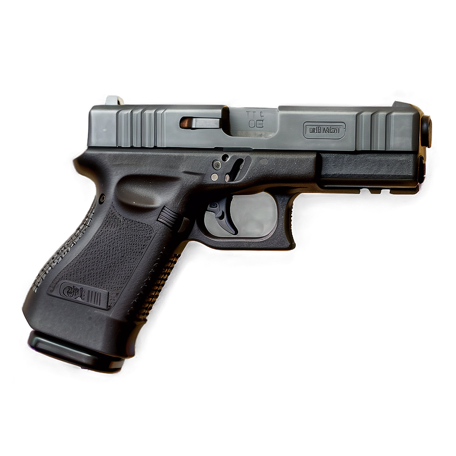 Tactical Glock Sidearm Png Fow