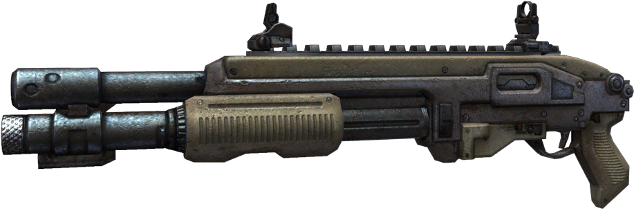 Tactical Shotgun Isolated