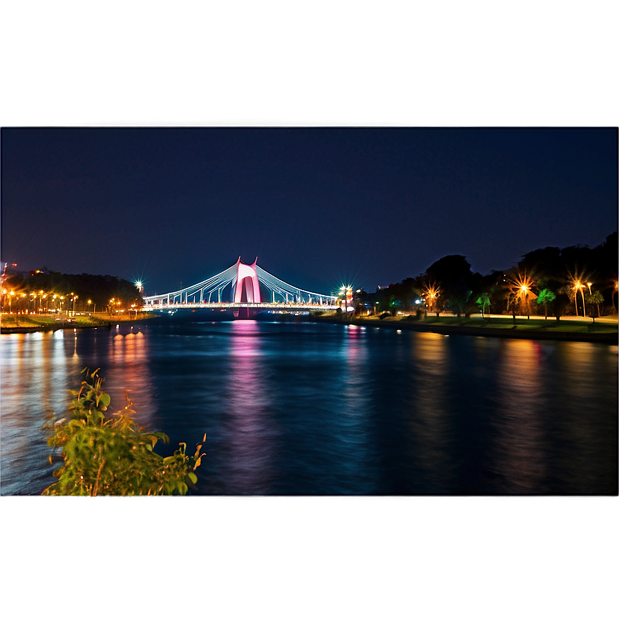 Taedong River Night View Png Mwp77