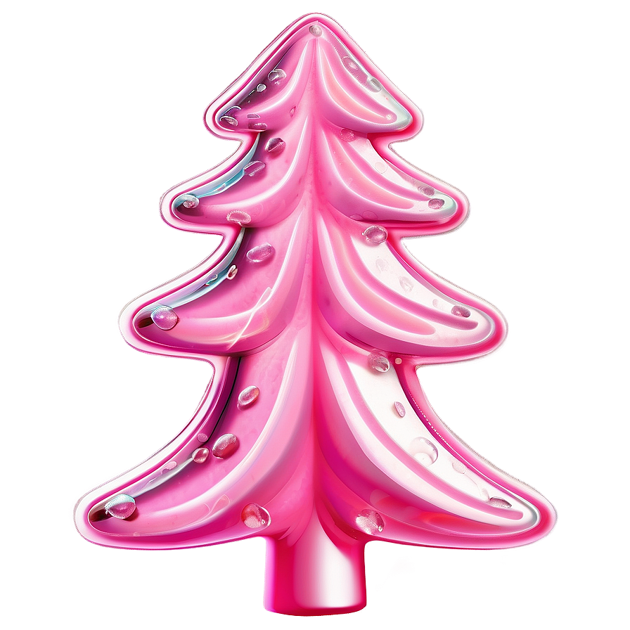 Taffy Pink Christmas Tree Png 06122024