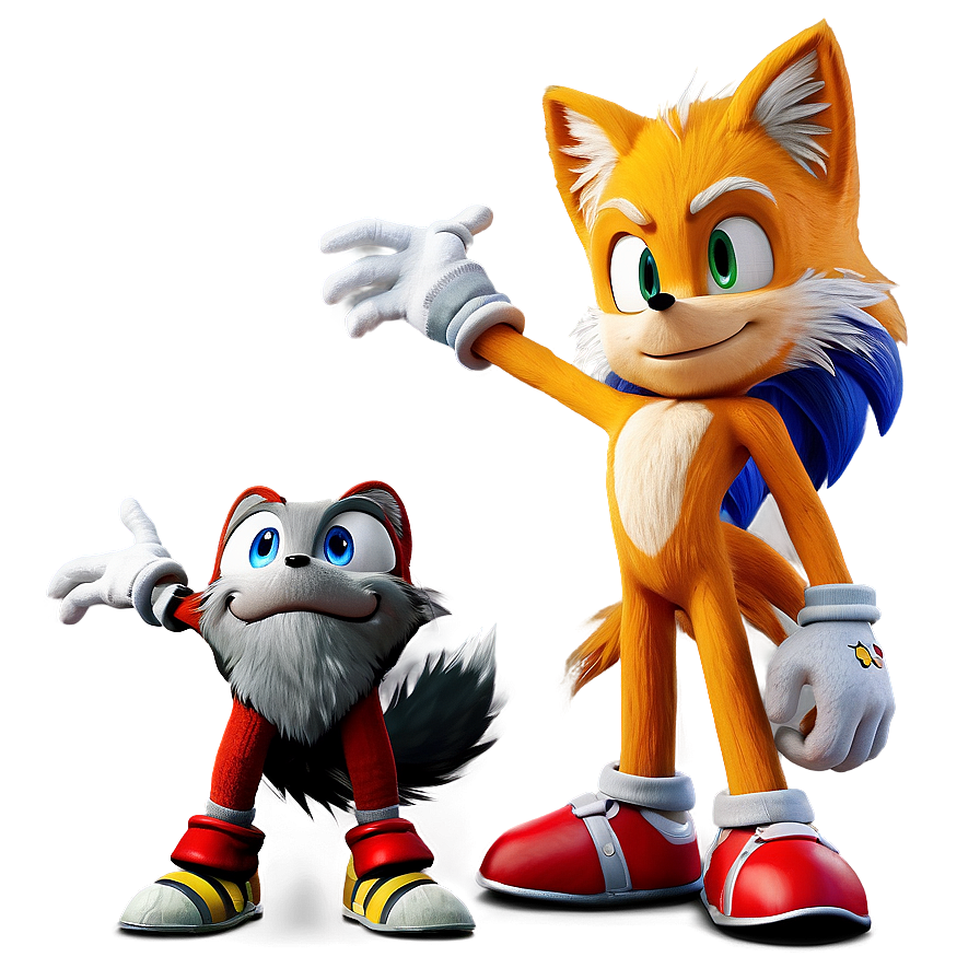 Tails Sonic Movie Png 46