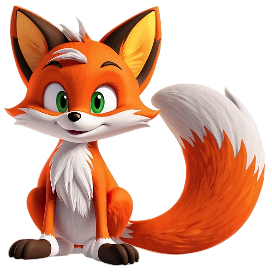 Tails The Fox Clipart Png 6