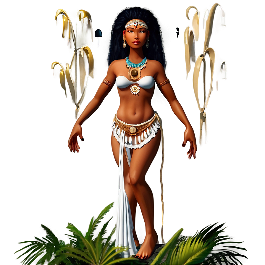 Taino Moon Goddess Atabey Png Qmy86 Image