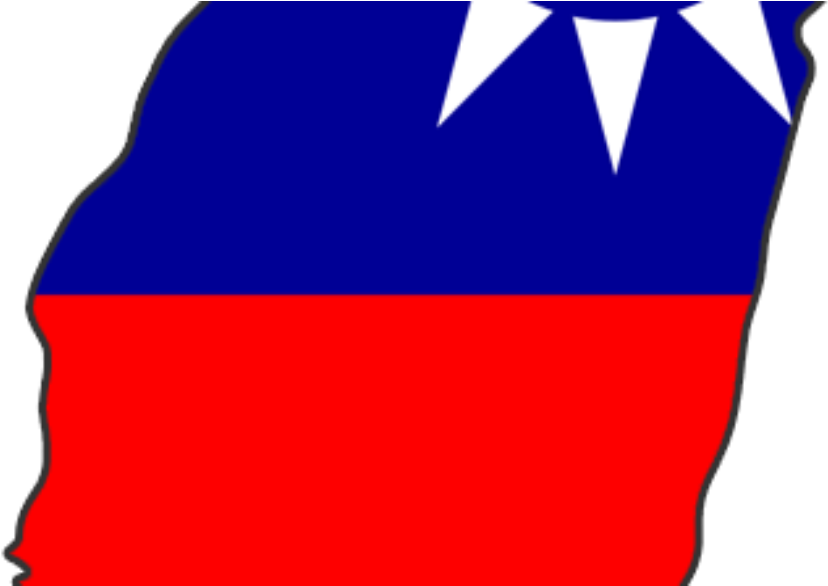 Flag Map Of Taiwan, HD Png Download PNG with transparent background