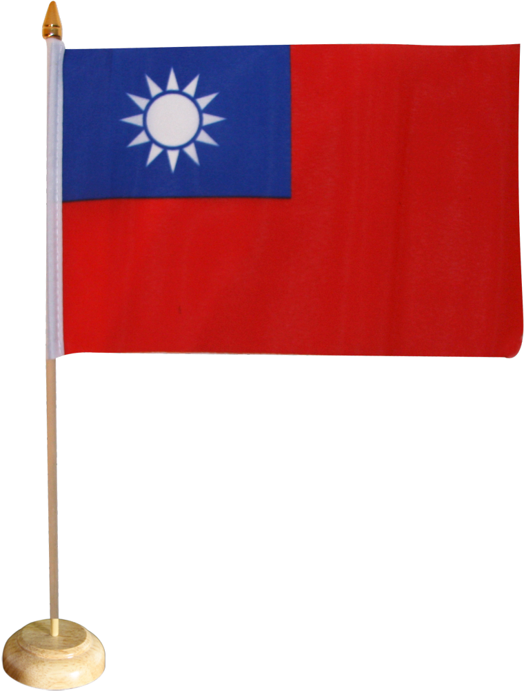Taiwan Table Flag - Taiwan Flag, HD Png Download PNG with transparent background