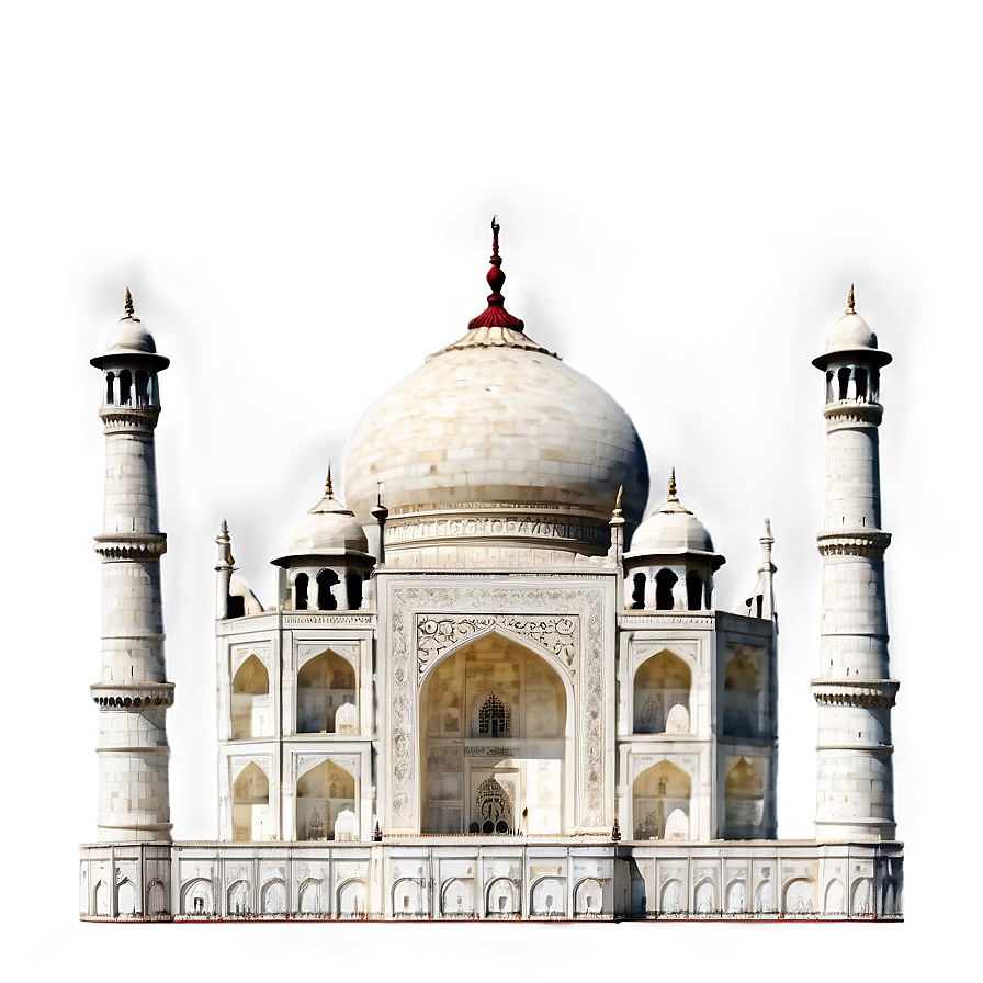 Taj Mahal Indian Icon Png 06252024