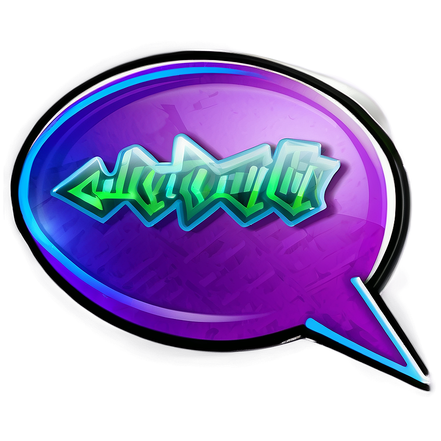 Talk Bubble With Arrow Png 42