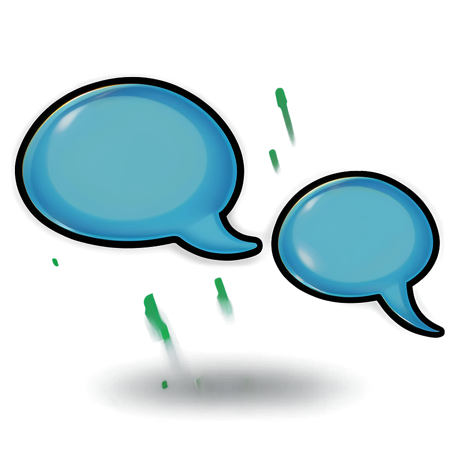 Talk Bubble With Shadow Png 70