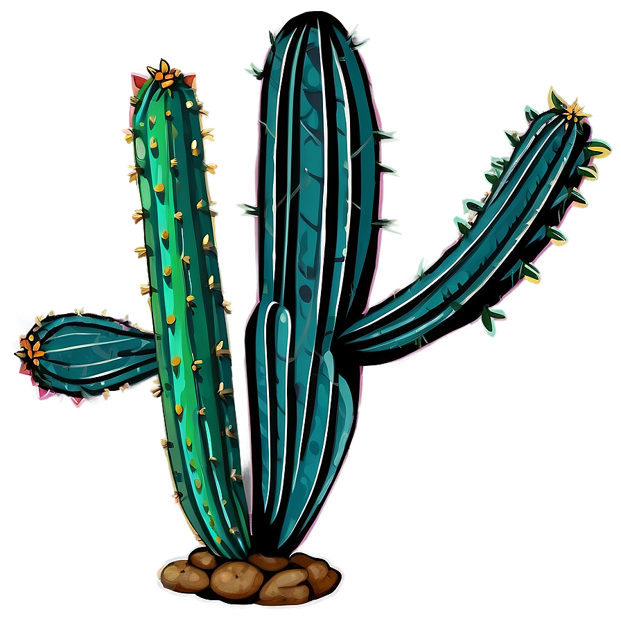 Tall Cactus Png 6